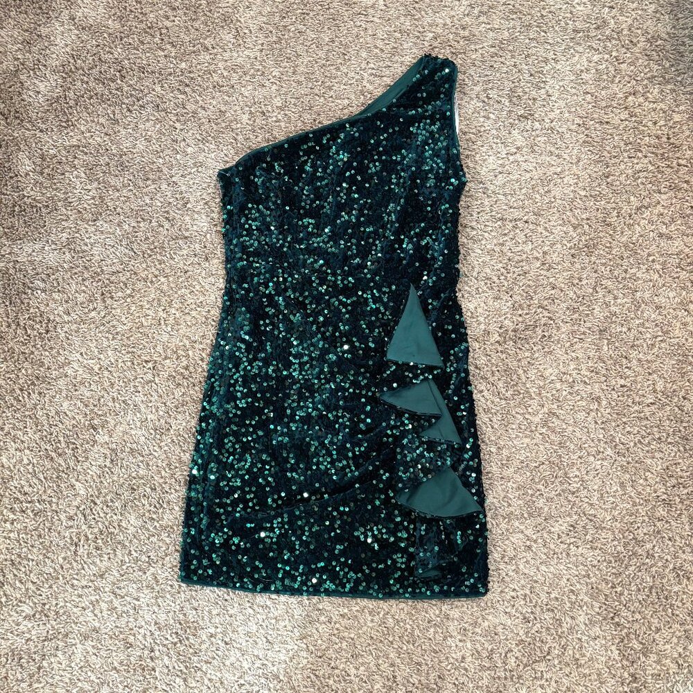 Brand New with Tags Lulu's Party Dress - Green